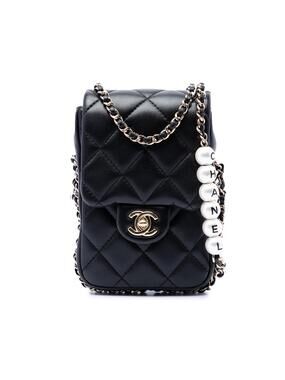 Chanel My Precious Pearls Chain Flap #327401C33B